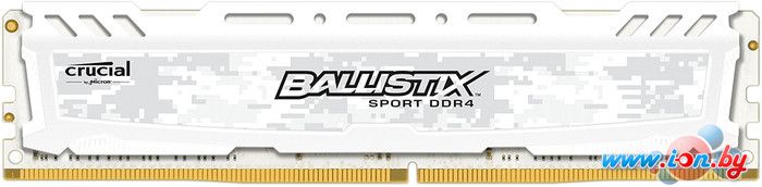 Оперативная память Crucial Ballistix Sport LT White 4GB DDR4 PC4-19200 [BLS4G4D240FSC] в Могилёве