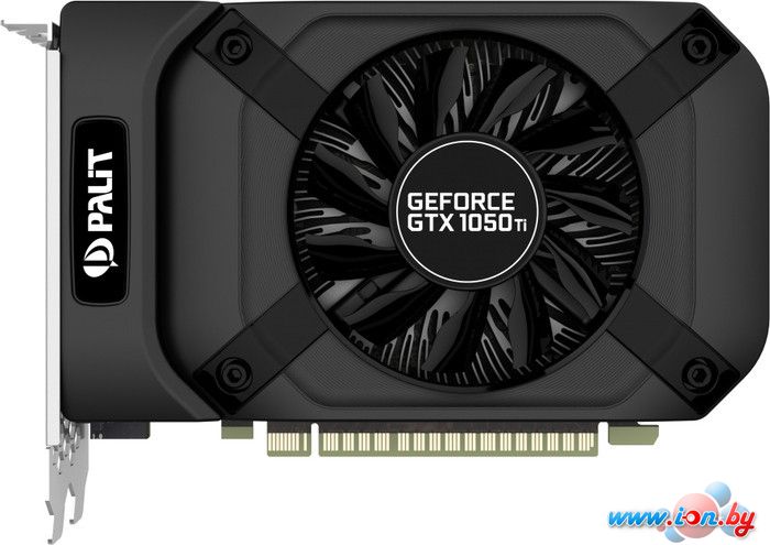 Видеокарта Palit GeForce GTX 1050 Ti StormX 4GB GDDR5 [NE5105T018G1-1070F] в Витебске