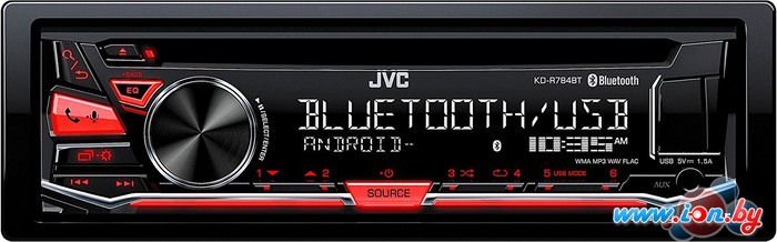 CD/MP3-магнитола JVC KD-R784BT в Витебске