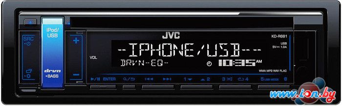 CD/MP3-магнитола JVC KD-R681 в Витебске