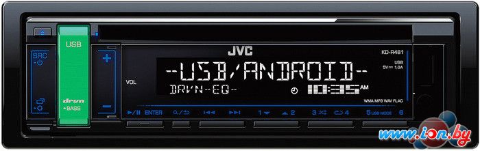 CD/MP3-магнитола JVC KD-R481 в Могилёве