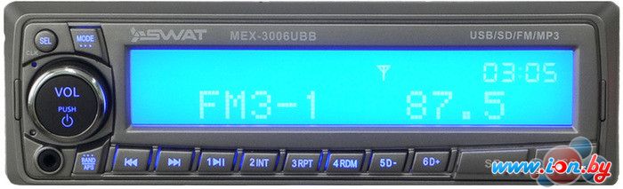 USB-магнитола Swat MEX-3006UBB в Витебске