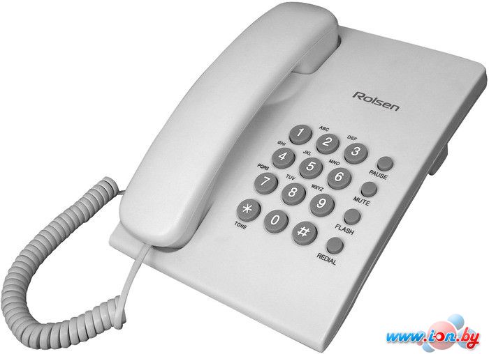 Проводной телефон Rolsen RCT-210 (белый) в Гомеле