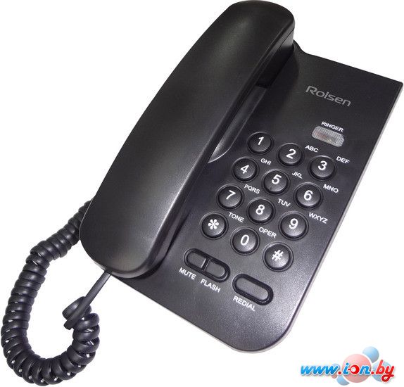Проводной телефон Rolsen RCT-200 (черный) в Витебске