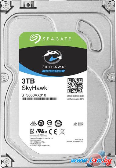 Жесткий диск Seagate Skyhawk 3TB [ST3000VX010] в Могилёве