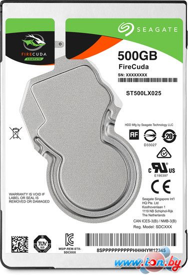 Жесткий диск Seagate FireCuda 500GB [ST500LX025] в Бресте