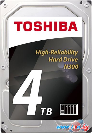 Жесткий диск Toshiba N300 4TB [HDWQ140EZSTA] в Бресте