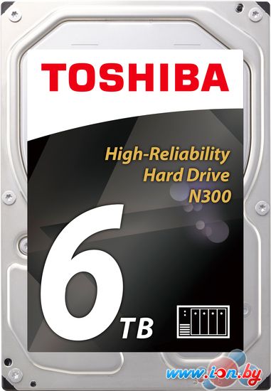 Жесткий диск Toshiba N300 6TB [HDWN160EZSTA] в Бресте