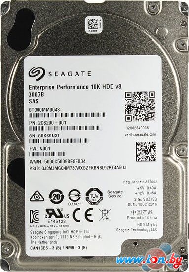 Жесткий диск Seagate Enterprise Performance 10K v.8 300GB [ST300MM0048] в Бресте