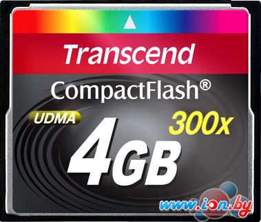 Карта памяти Transcend 300x CompactFlash 4 Гб (TS4GCF300) в Могилёве