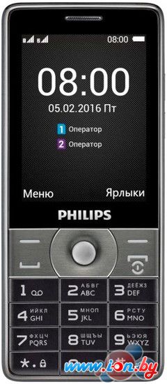 Мобильный телефон Philips Xenium E570 Dark Gray в Гомеле