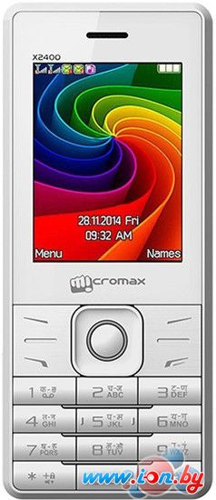 Мобильный телефон Micromax X2400 White в Могилёве