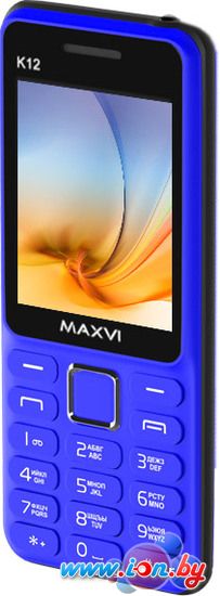 Мобильный телефон Maxvi K12 Blue/Black в Бресте
