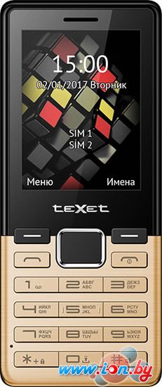 Мобильный телефон TeXet TM-230 Gold в Могилёве
