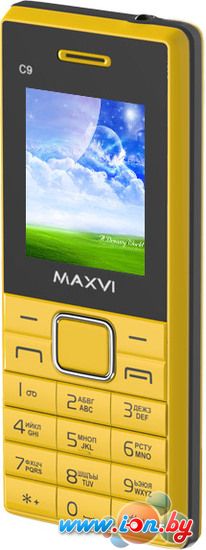 Мобильный телефон Maxvi C9 Yellow в Могилёве