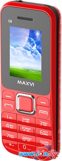 Мобильный телефон Maxvi C8 Red в Могилёве