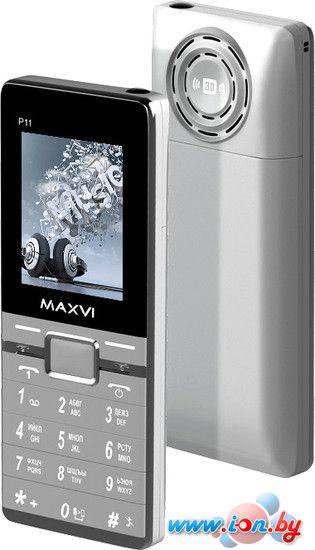 Мобильный телефон Maxvi P11 Silver в Могилёве