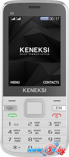 Мобильный телефон Keneksi K5 Silver в Могилёве