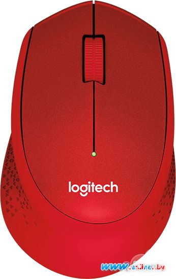 Мышь Logitech M330 Silent Plus (красный) [910-004911] в Могилёве