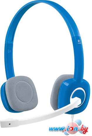 Наушники с микрофоном Logitech H150 (синий) [981-000368] в Могилёве