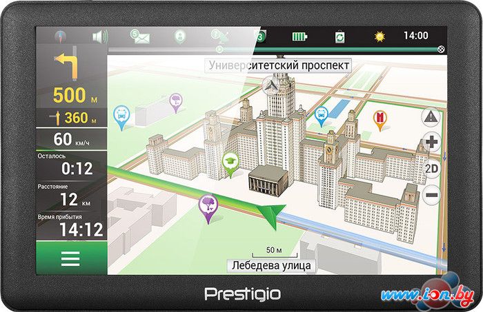 GPS навигатор Prestigio GeoVision 5066 Navitel в Бресте