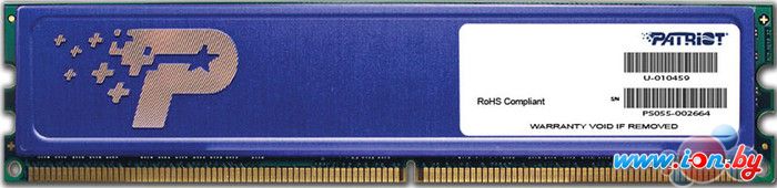 Оперативная память Patriot Signature Line 8GB DDR3 PC3-12800 [PSD38G16002H] в Минске