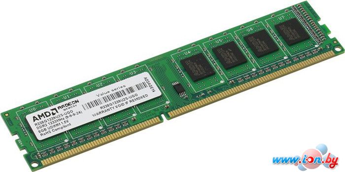 Оперативная память AMD 8GB DDR3 PC3-10600 (R338G1339U2S-UGO) в Могилёве
