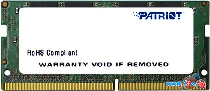 Оперативная память Patriot Signature Line 16GB DDR4 SO-DIMM PC4-17000 [PSD416G21332S] в Могилёве