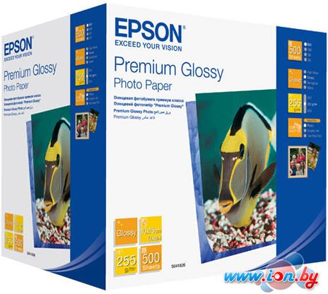 Фотобумага Epson Premium Glossy Photo Paper 10x15 500 листов (C13S041826) в Могилёве