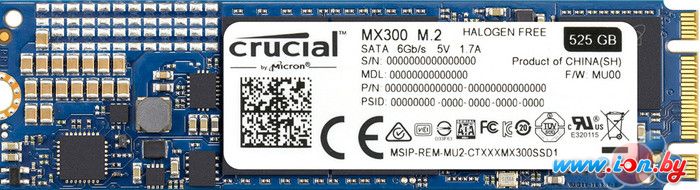 SSD Crucial MX300 525GB [CT525MX300SSD4] в Витебске