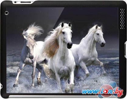 Чехол для планшета Stikk Белые лошади для iPad 2 (SYT290) в Гомеле