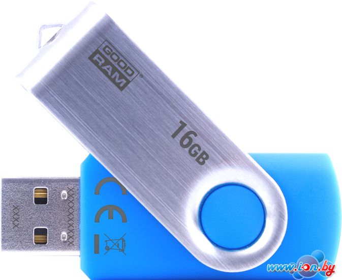 USB Flash GOODRAM UTS2 16GB (голубой) [UTS2-0160B0R11] в Могилёве