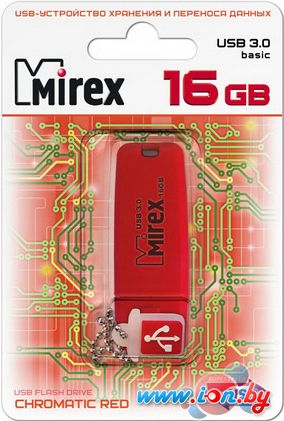 USB Flash Mirex CHROMATIC RED 16GB (13600-FM3CHR16) в Могилёве