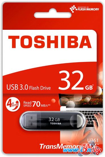 USB Flash Toshiba TransMemory-MX-U361 Black 32GB [THN-U361K0320M4] в Могилёве