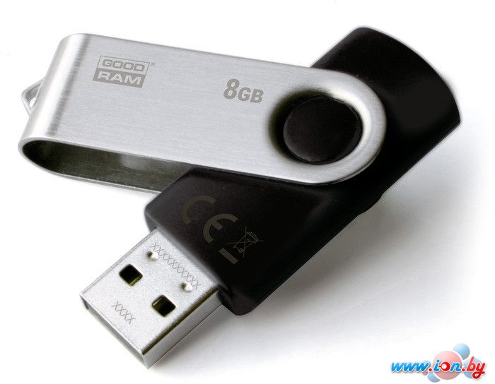 USB Flash GOODRAM UTS2 8GB OTG (черный) [UTS2-0080K0R11] в Могилёве