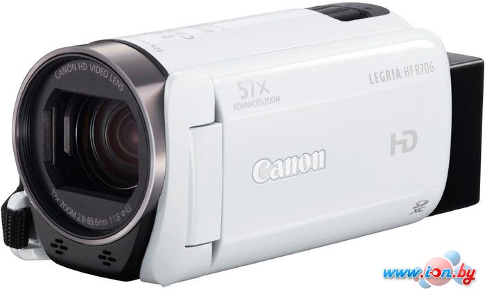 Видеокамера Canon LEGRIA HF R706 (белый) в Могилёве