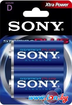 Батарейки Sony D 2 шт. [AM1-B2D] в Могилёве