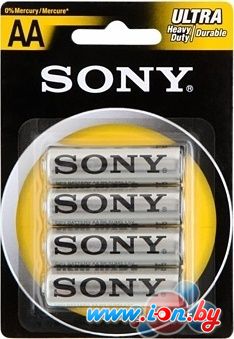 Батарейки Sony AA 4 шт. [SUM3-NUB4A] в Могилёве