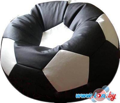 Кресло-мешок Flagman Мяч Стандарт М1.3-1610 (черный/белый) в Могилёве