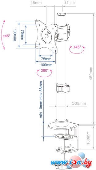 Кронштейн Arm Media LCD-T41 в Могилёве