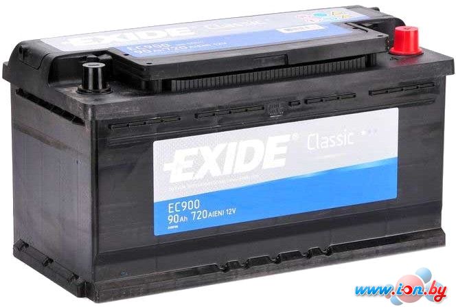 Автомобильный аккумулятор Exide Classic EC900 (90 А/ч) в Могилёве