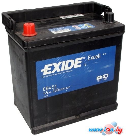 Автомобильный аккумулятор Exide Excell EB451 (45 А/ч) в Бресте
