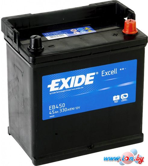 Автомобильный аккумулятор Exide Excell EB450 (45 А/ч) в Бресте