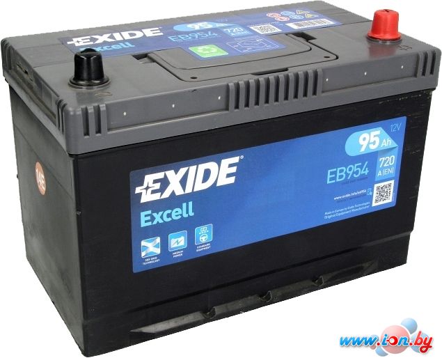 Автомобильный аккумулятор Exide Excell EB954 (95 А·ч) в Минске