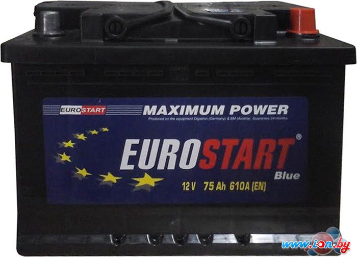 Автомобильный аккумулятор Eurostart Blue 6CT-77 (77 А·ч) в Бресте