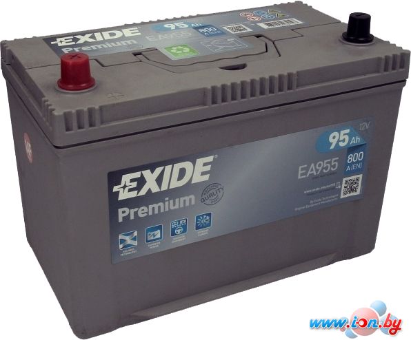 Автомобильный аккумулятор Exide Premium EA955 (95 А·ч) в Минске