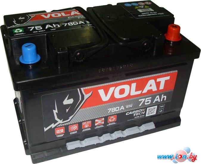 Автомобильный аккумулятор VOLAT Autopart (75 А·ч) в Витебске