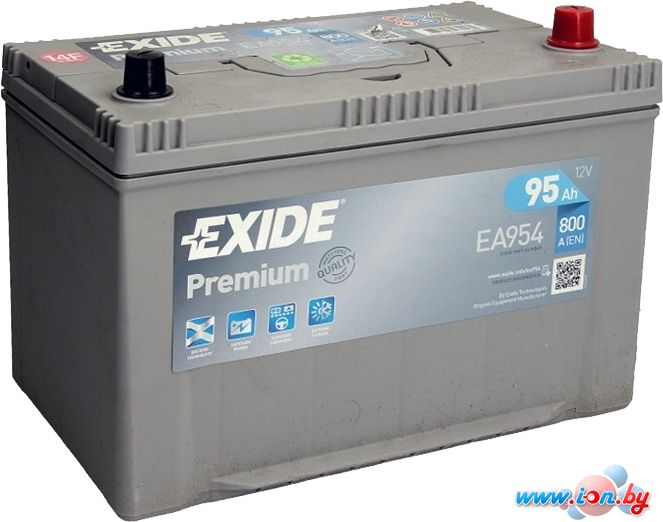 Автомобильный аккумулятор Exide Premium EA954 (95 А·ч) в Витебске
