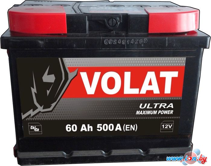 Автомобильный аккумулятор VOLAT Ultra (55 А/ч) в Витебске