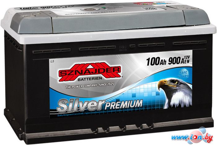 Автомобильный аккумулятор Sznajder Silver Premium 600 35 (100 А/ч) в Минске